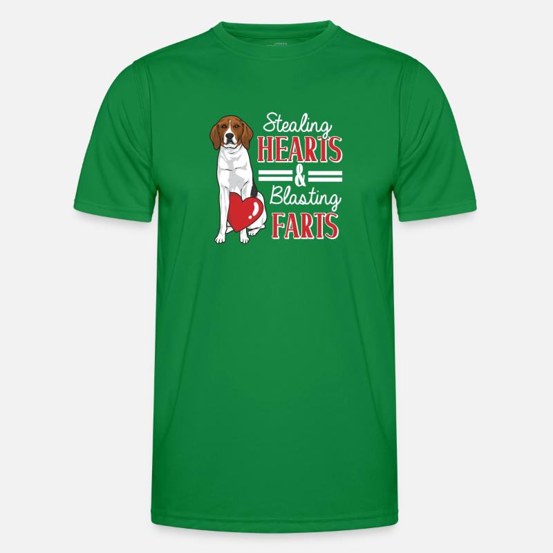 Treeing Walker Coonhound Männer Funktions-T-Shirt