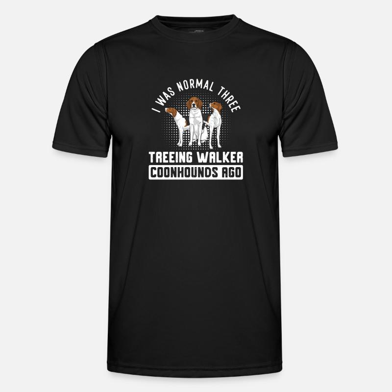 Treeing Walker Coonhound - Men's Functional T-Shirt - black