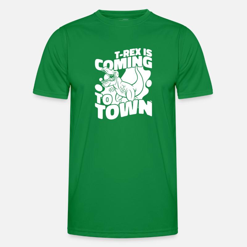 Dinosaur T Rex Men's Functional T-Shirt