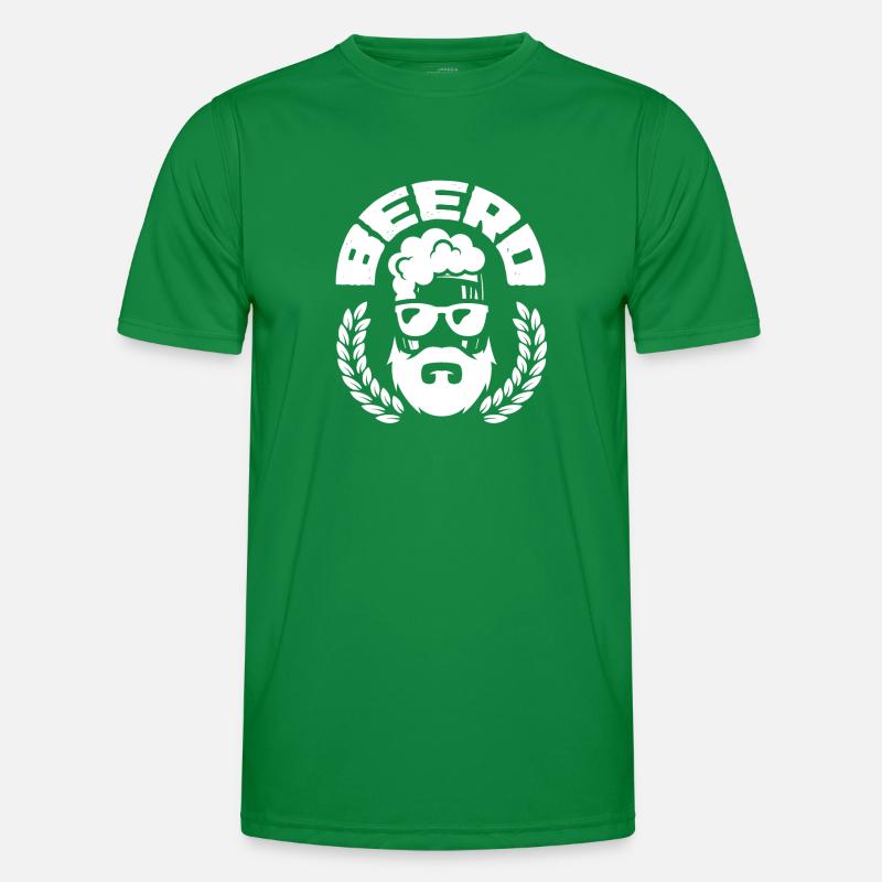 Beerd Graphic Homebrewing Winemaking Brewery Craft Männer Funktions-T-Shirt