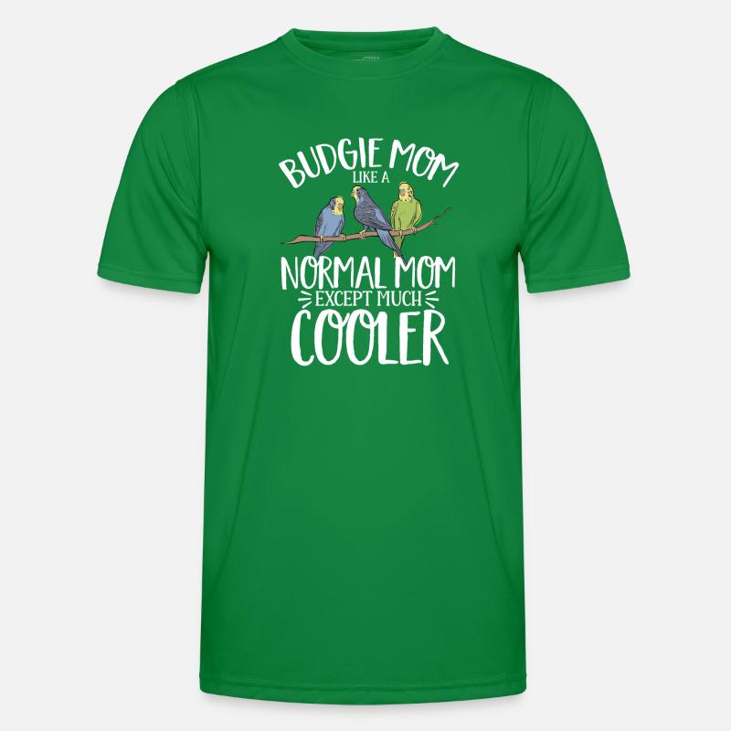 Budgerigar Parakeet Bird Pet Gift Men's Functional T-Shirt