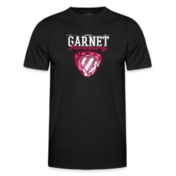 Schürfer Schürfen Schatz - Männer Funktions-T-Shirt - Schwarz - Vorne - AI Model Male 178 dark (178cm)