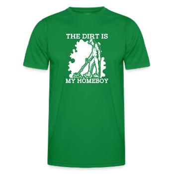 Prospectors Digging Treasure - Men's Functional T-Shirt - kelly green - Front - AI Model Male 178 dark (178cm)