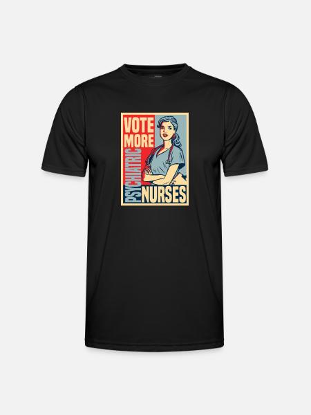 Infirmier - T-shirt sport Homme - noir