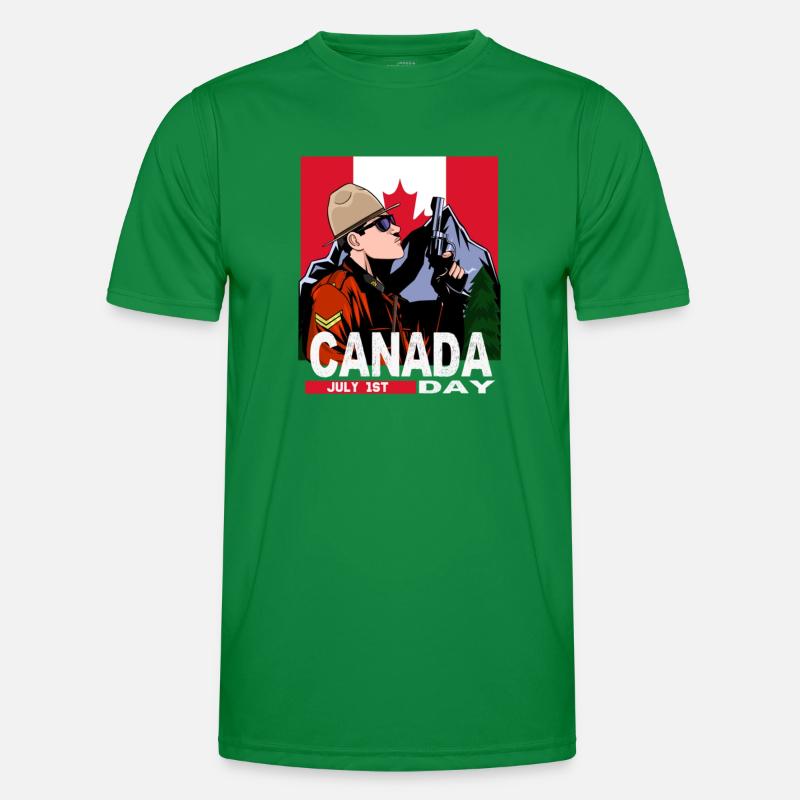 Canada Day July 1st Men's Functional T-Shirt