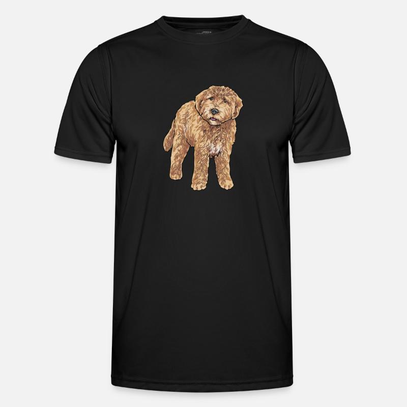 Goldendoodle Hund Geschenk Männer Funktions-T-Shirt