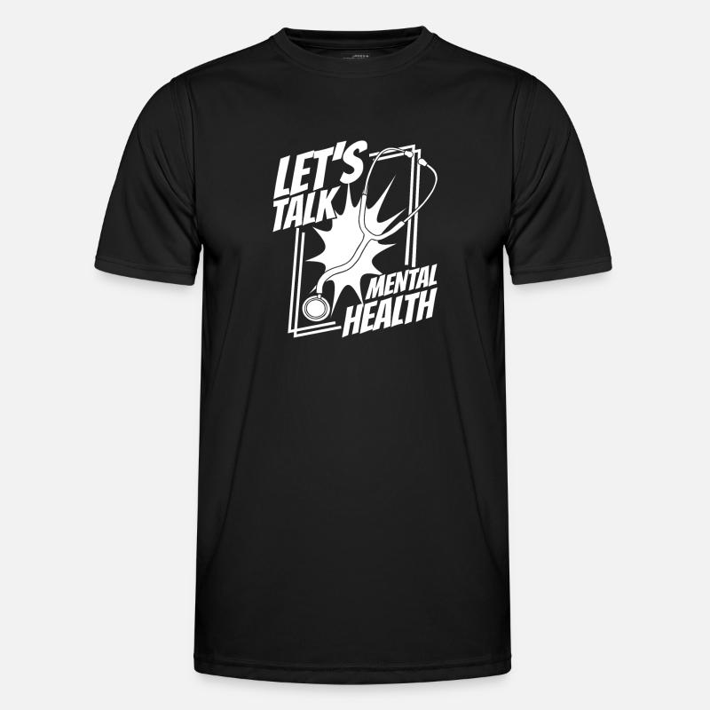 Krankenschwester - Männer Funktions-T-Shirt - Schwarz