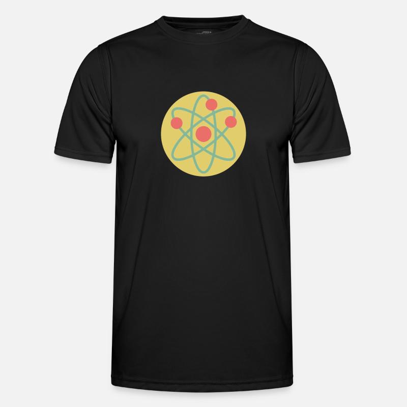 Physik Phyiker Kernphysik - Männer Funktions-T-Shirt - Schwarz