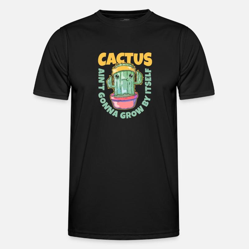 Jardin de cactus T-shirt sport Homme