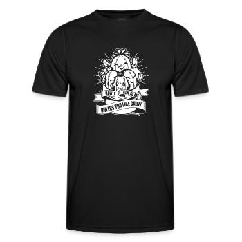 Kaktus Garten Kaktus - Männer Funktions-T-Shirt - Schwarz - Vorne - AI Model Male 178 dark (178cm)