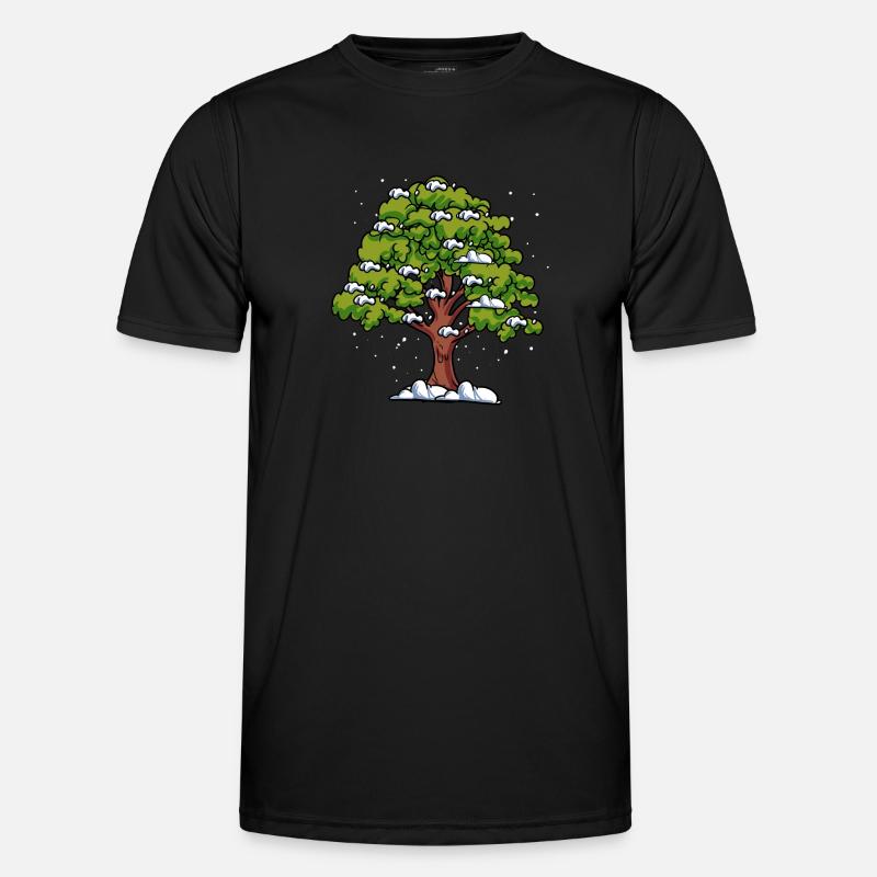 Oak Tree Forest Men's Functional T-Shirt