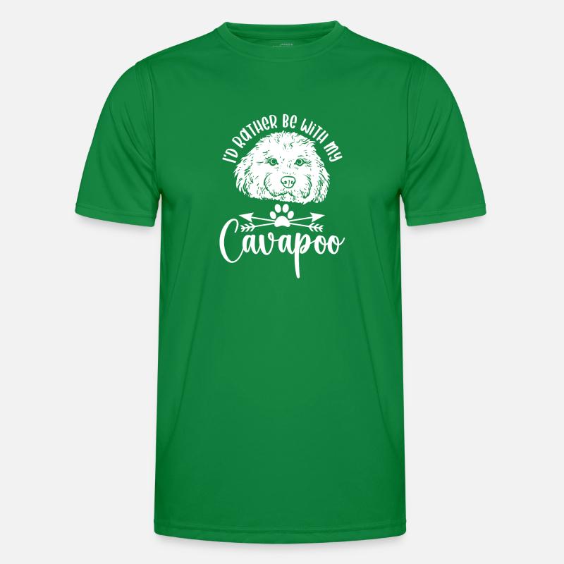 Cavapoo Cavoodle Capoodle Hund Männer Funktions-T-Shirt