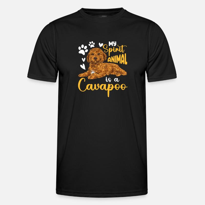 Cavapoo Cavoodle Capoodle Hund Männer Funktions-T-Shirt