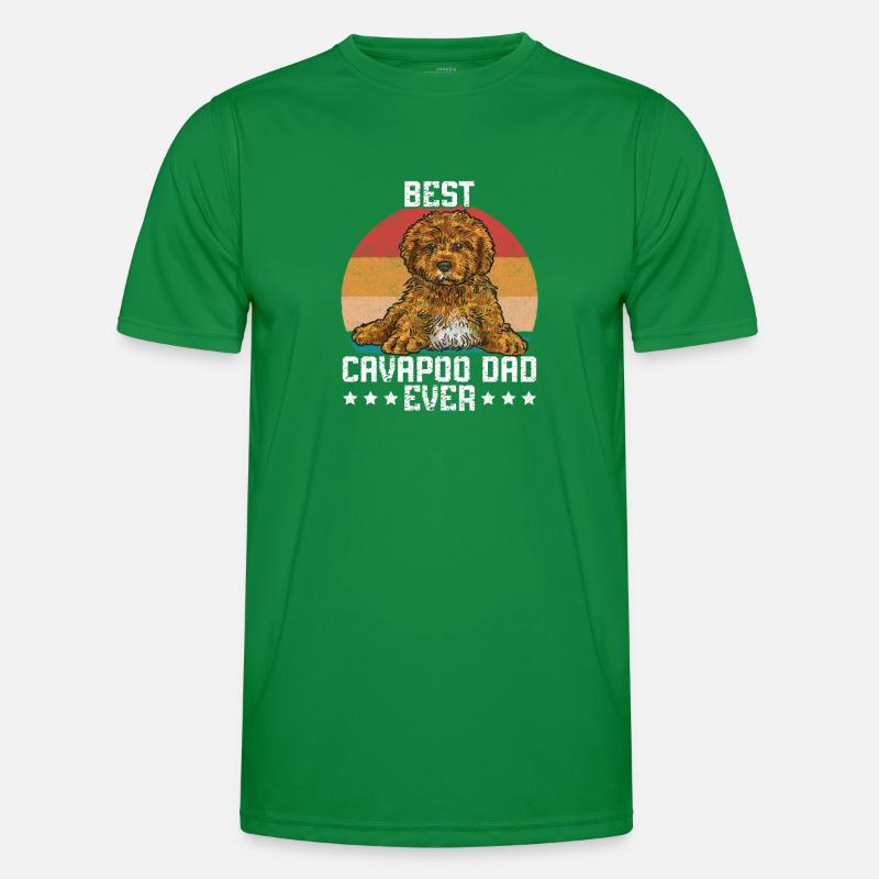 Cavapoo Cavoodle Capoodle Hund Männer Funktions-T-Shirt