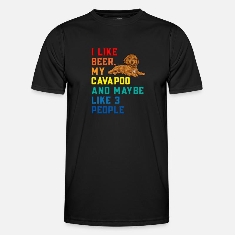 Cavapoo Cavoodle Capoodle Chien T-shirt sport Homme
