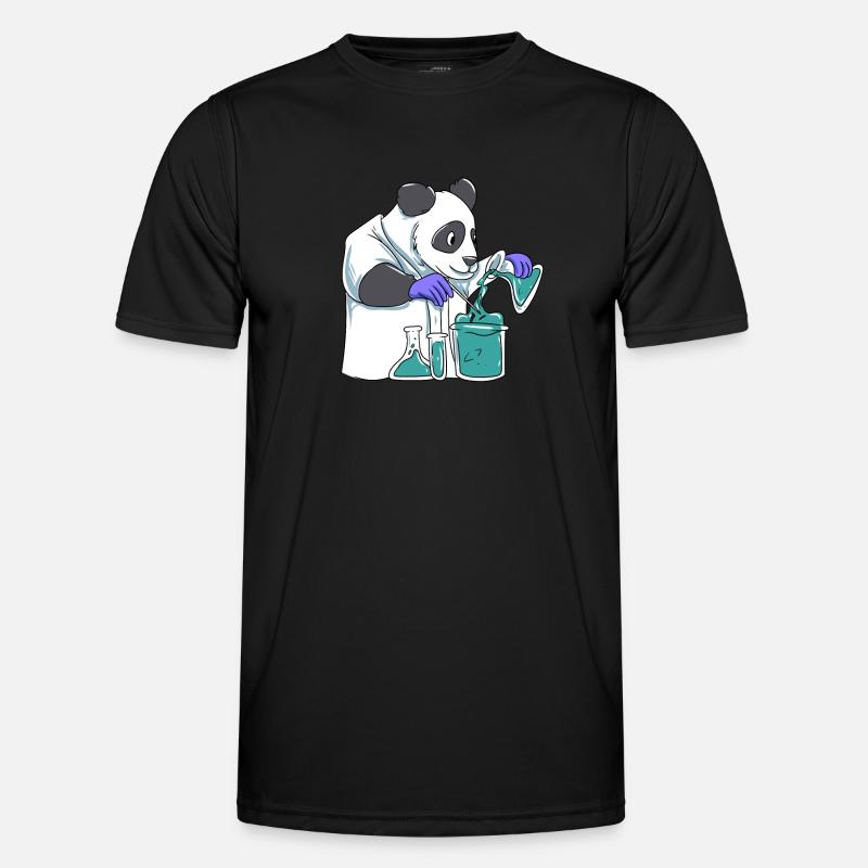 Scientifiques Panda T-shirt sport Homme