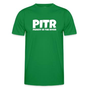 Parent in the room - Männer Funktions-T-Shirt - Kelly Green - Vorne - AI Model Male 178 dark (178cm)