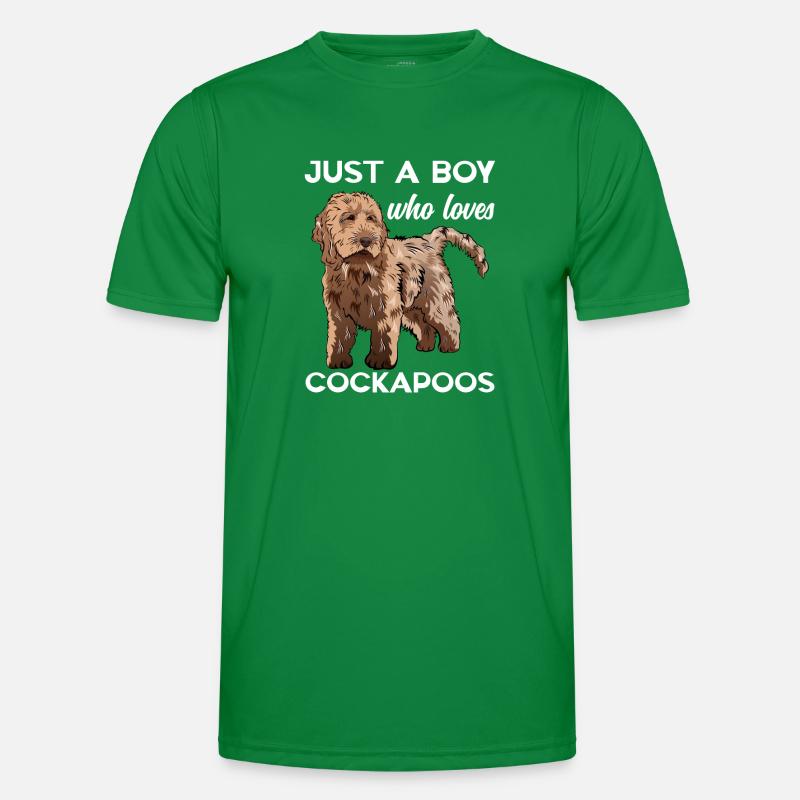 Cockapoo Chien T-shirt sport Homme