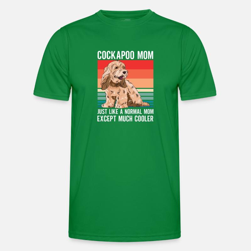 Cockapoo Chien T-shirt sport Homme