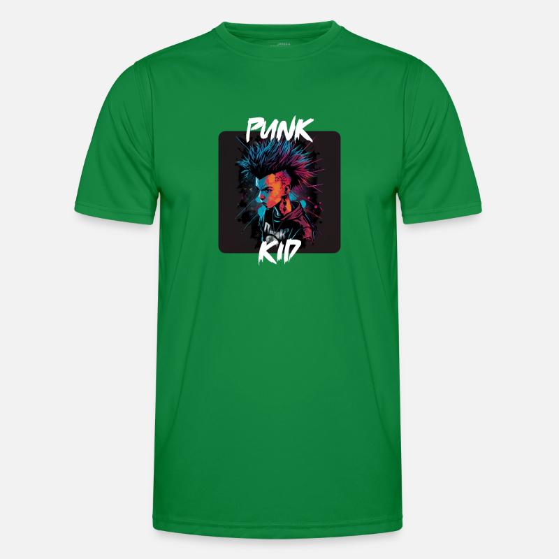 Graffiti Style - Cool Punk Kid 7 Men's Functional T-Shirt