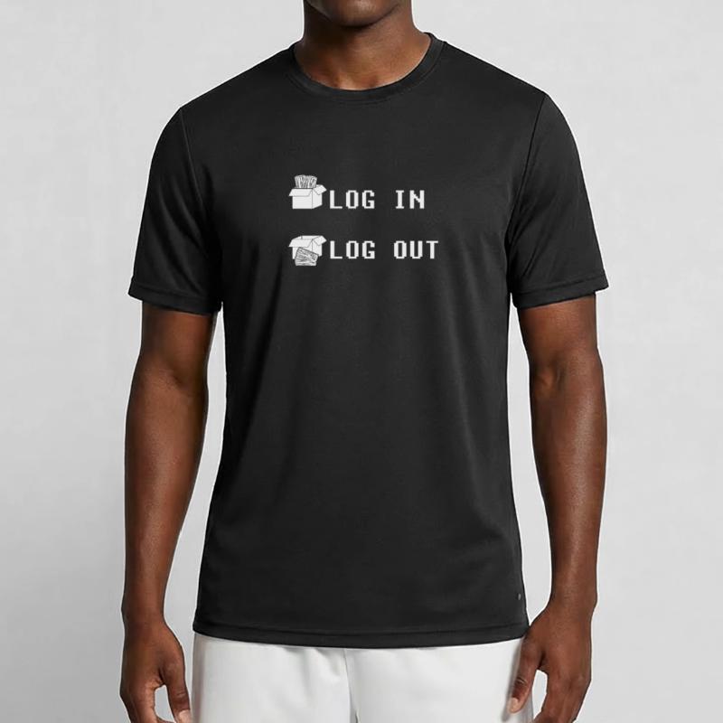 Developer Coder Programmer Log in Coding Men's Functional T-Shirt