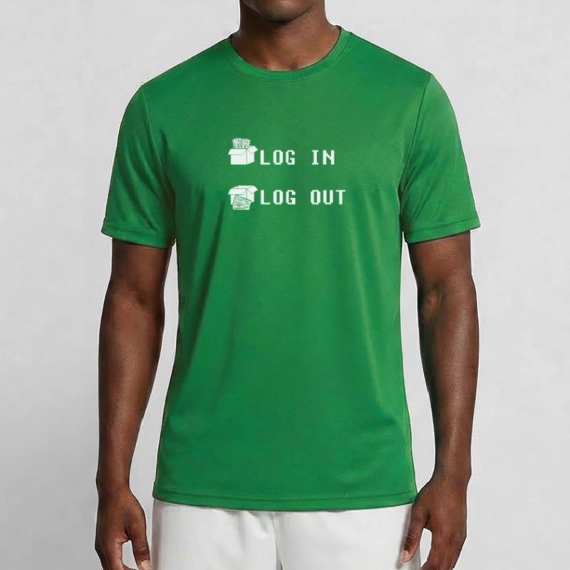 Developer Coder Programmer Log in Coding Men's Functional T-Shirt