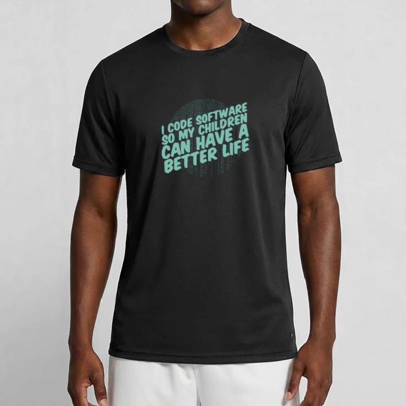 Développeur Coder Programmeur Parent T-shirt sport Homme