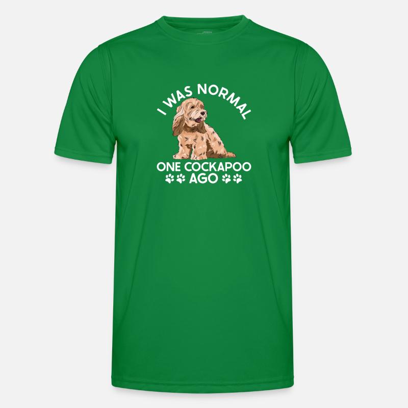 Cockapoo Hund Männer Funktions-T-Shirt
