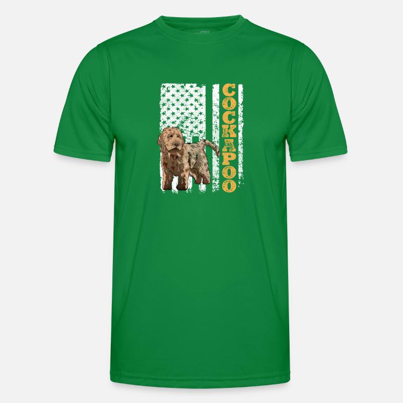 Cockapoo Hund Männer Funktions-T-Shirt