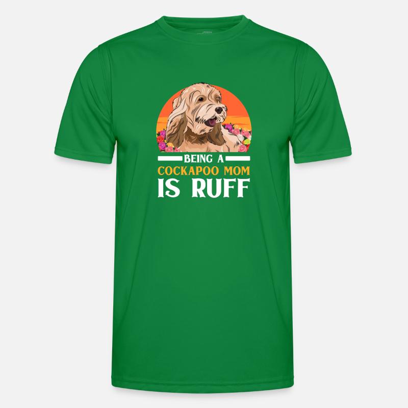 Cockapoo Hund Männer Funktions-T-Shirt