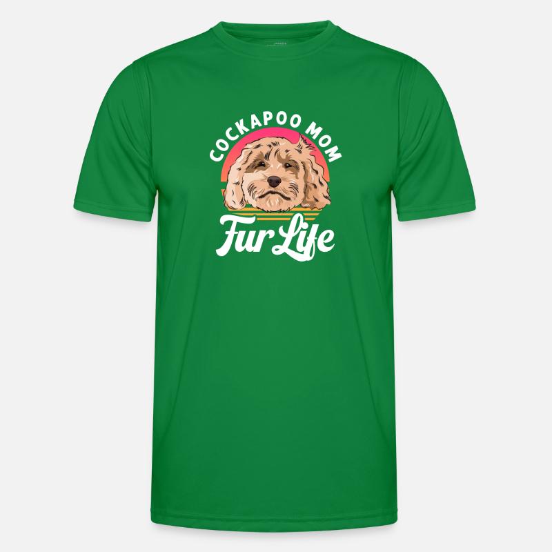 Cockapoo Hund Männer Funktions-T-Shirt