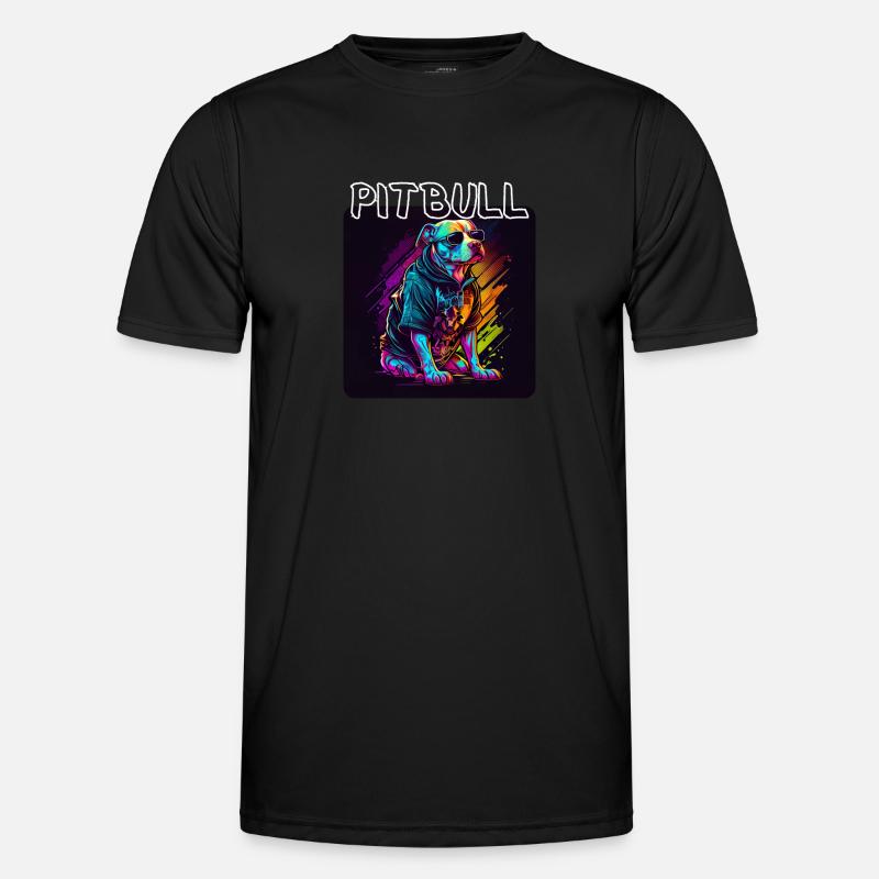 Style graffiti - Cool Pitbull 4 T-shirt sport Homme