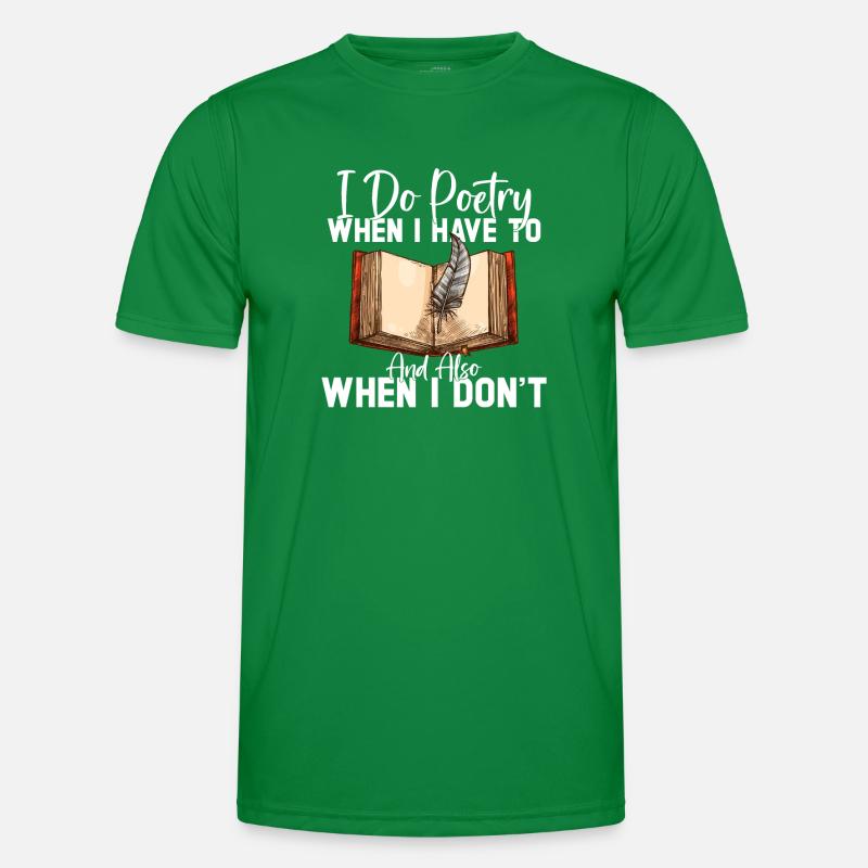 - Poetic poetry Men's Functional T-Shirt