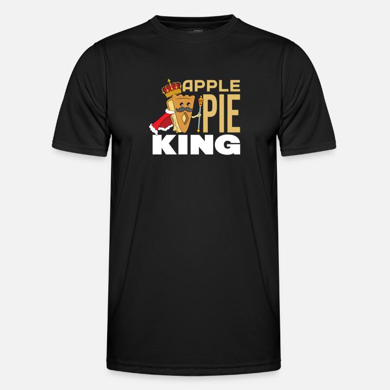 Apfelkuchen Männer Funktions-T-Shirt