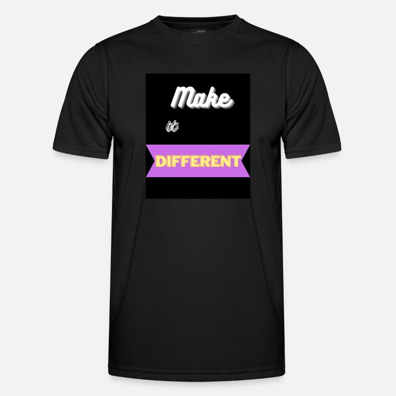 Make it different Männer Funktions-T-Shirt