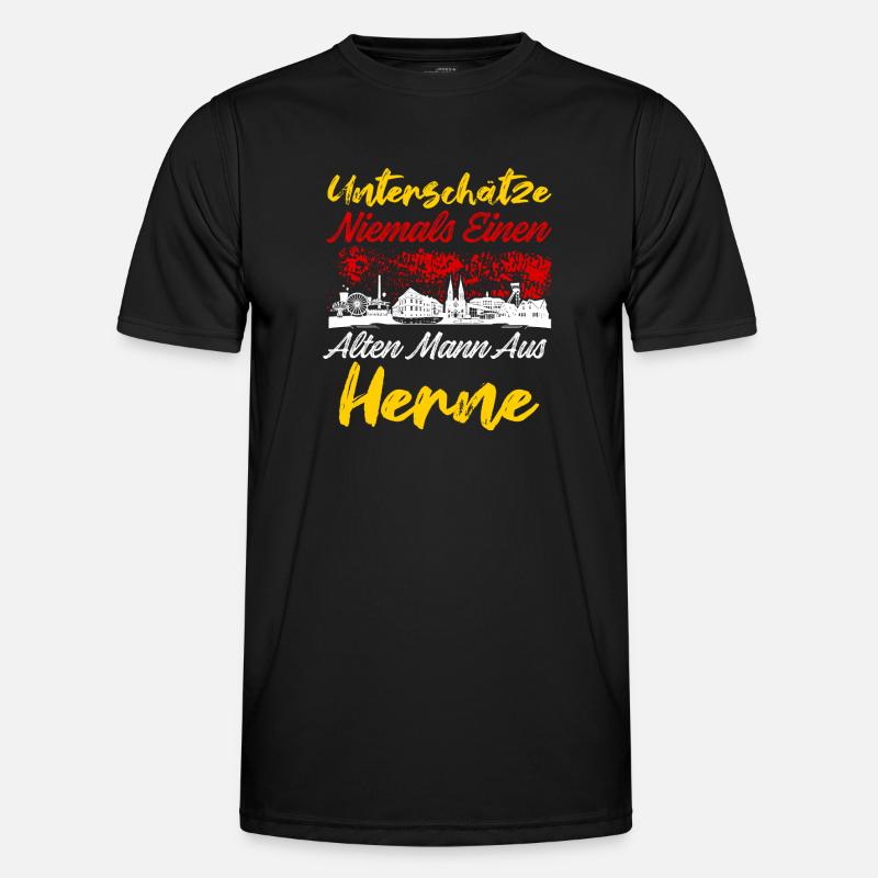 Herne Männer Funktions-T-Shirt