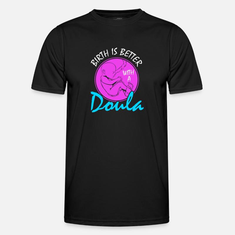 Besser Mit Einer - Männer Funktions-T-Shirt - Schwarz