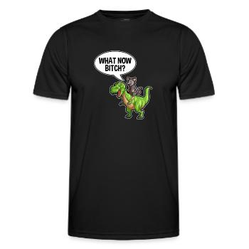 Conception d’opossum pour les amateurs d’opossum et d’opossum - T-shirt sport Homme - noir - Devant - AI Model Male 178 dark (178cm)