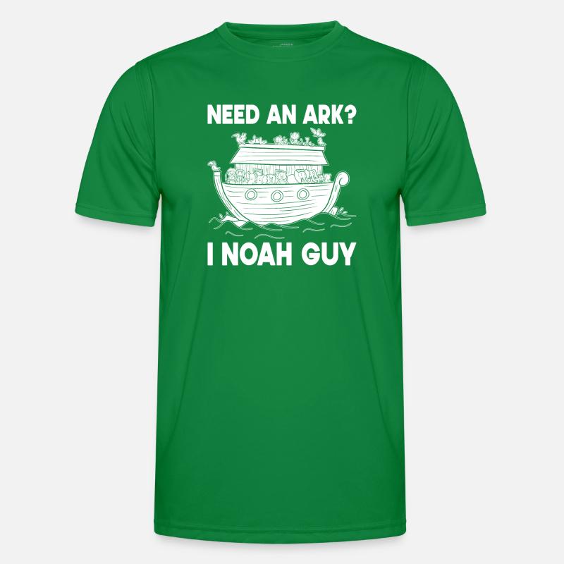 Need a Noah's Ark Guy Funny Archa Noah Men's Functional T-Shirt