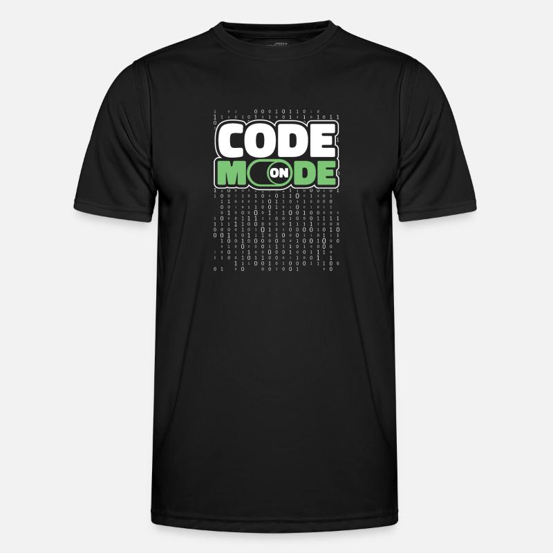 Modo de programador de Developer Coder - Camiseta funcional para hombres - negro