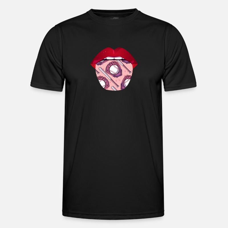 Langue de baseball T-shirt sport Homme