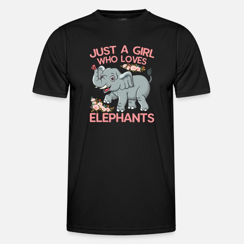 Bébé éléphant pour filles T-shirt sport Homme