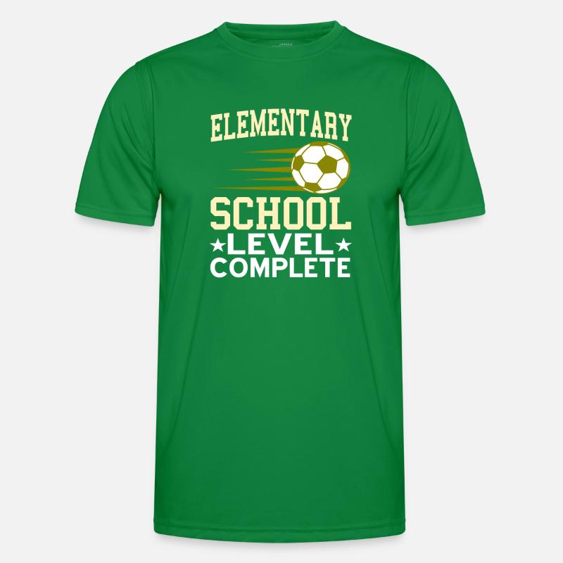 Elementary School Level Complete Retro Freshman Men's Functional T-Shirt