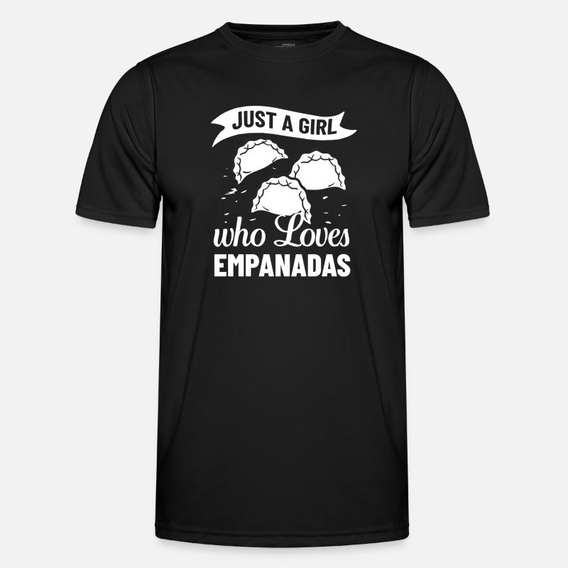 Empanada Argentina Dumpling Spain - Men's Functional T-Shirt - black
