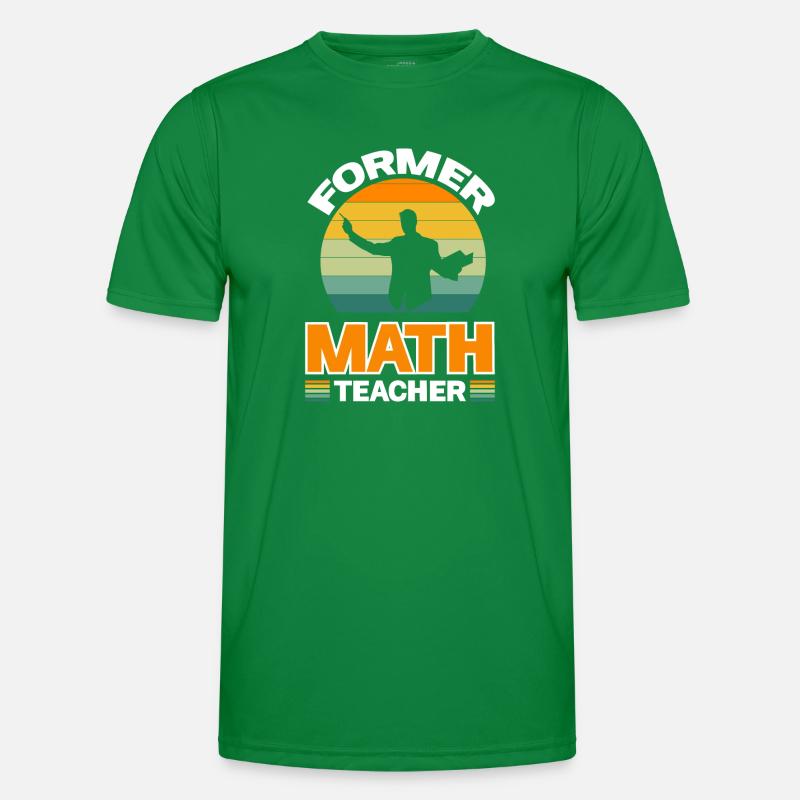 Former Math Teacher Men's Functional T-Shirt