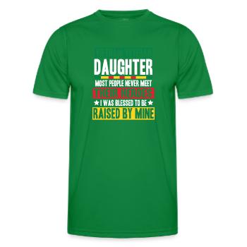 Stolze Tochter Eines Vietnam-veteranen - Männer Funktions-T-Shirt - Kelly Green - Vorne - AI Model Male 178 dark (178cm)