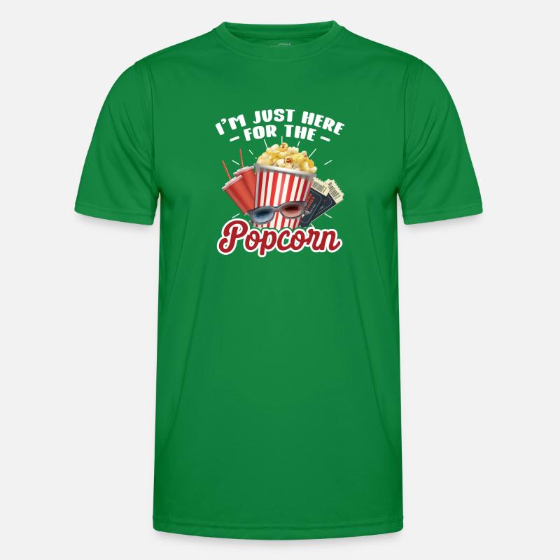 Popcorn Männer Funktions-T-Shirt