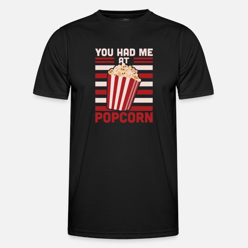 Popcorn Männer Funktions-T-Shirt