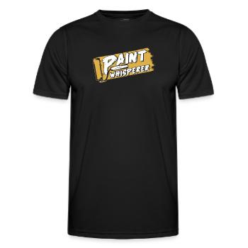 Maler Lackierer - Männer Funktions-T-Shirt - Schwarz - Vorne - AI Model Male 178 dark (178cm)