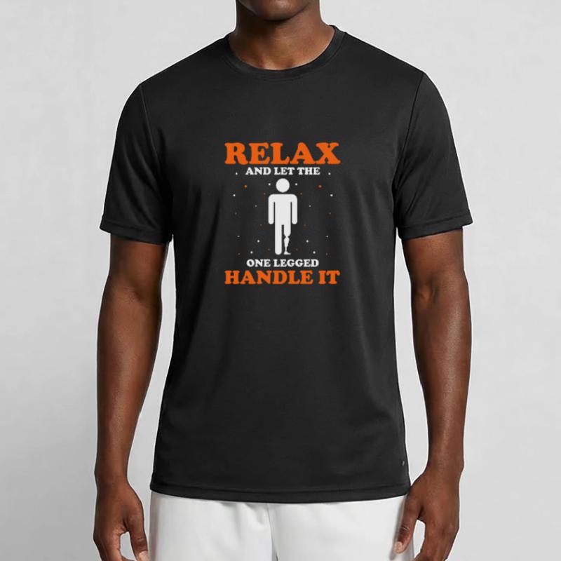 Conception de prothèses de jambe et prothèses de jambe T-shirt sport Homme